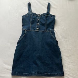 Hollister California Jean Overall Dress